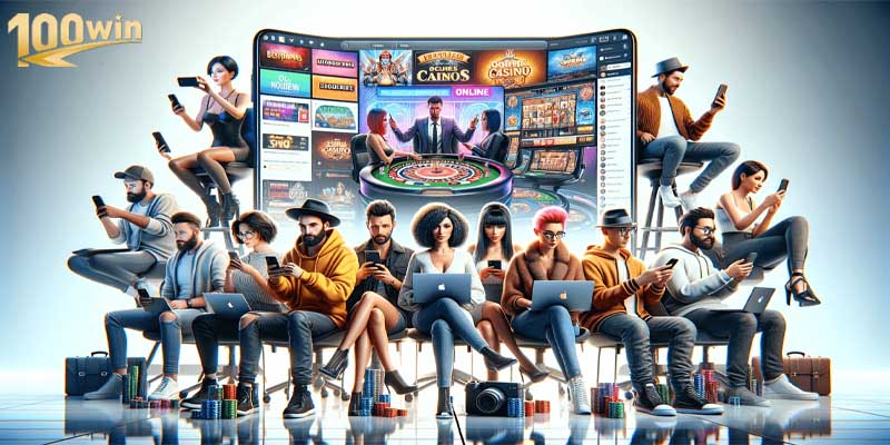 Casino 100win thu hút hàng triệu người chơi mỗi ngày