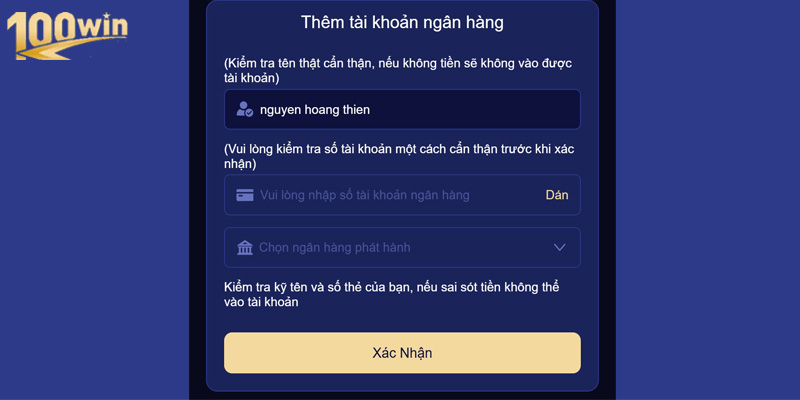 Làm theo hướng dẫn từng bước để giao dịch thành công.